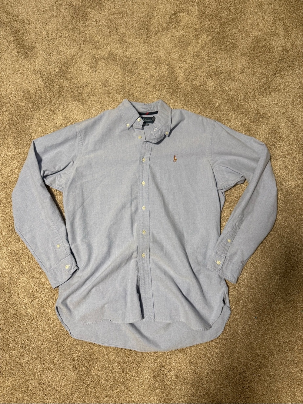 Ralph Lauren Light Blue Button-Down Oxford Shirt